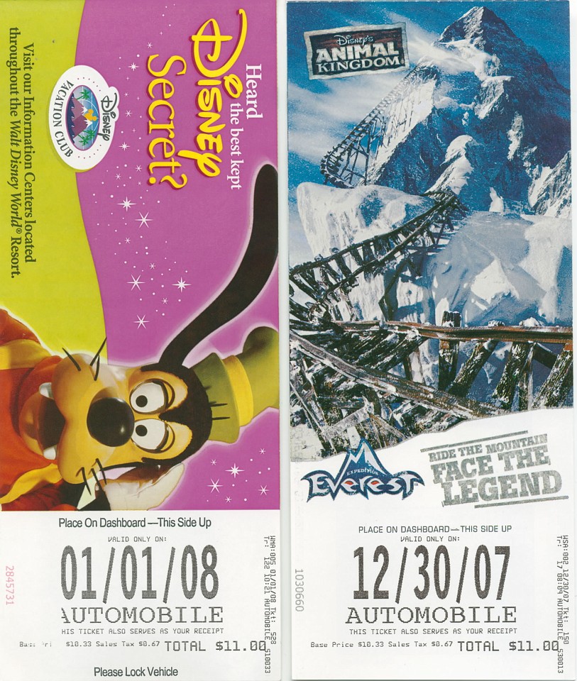 Vacation 2007-12 - Disney Parks  0301.jpg - The 2007-08 vacation to Florida included Disney World. We visited some of the larger theme Resorts along with Animal Kingdom and Disney Hollywood Studios.